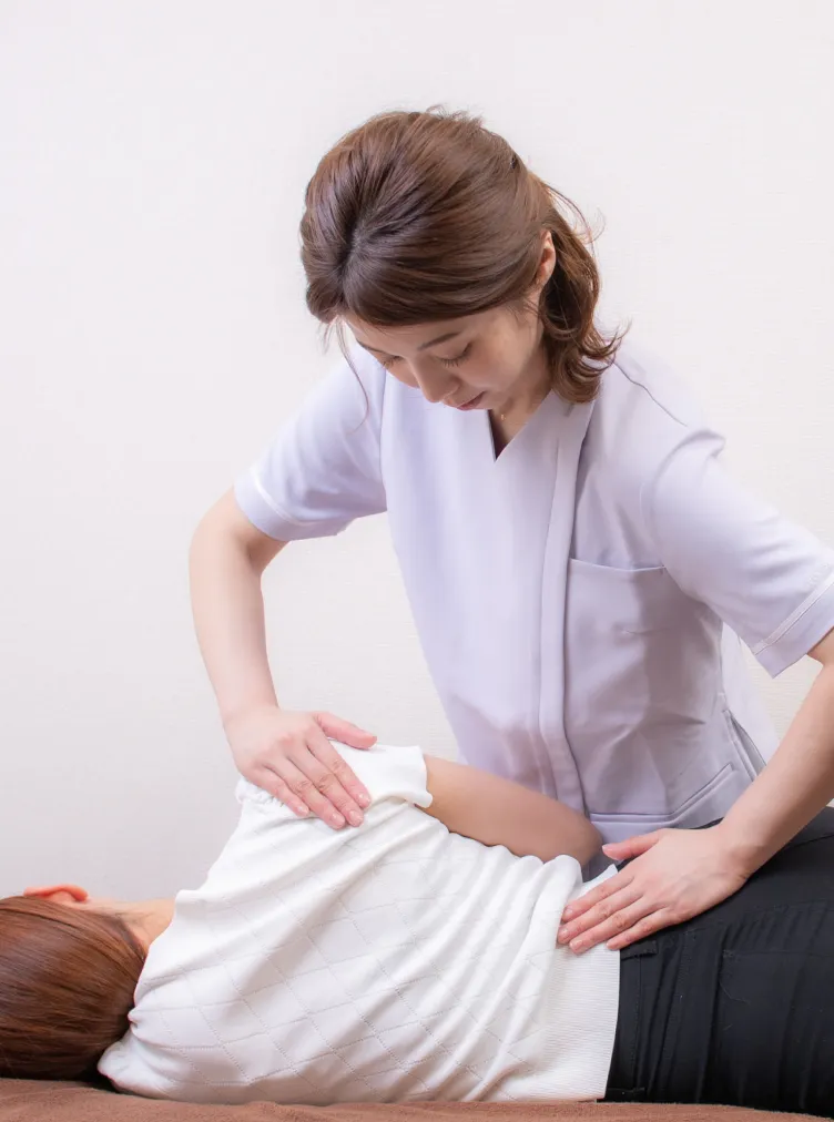 体の施術
